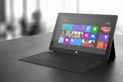 Knapp plass: Surface RT blir norgeslansert 14. februar. Det er ennå uvisst når Surface Pro selges her til lands.