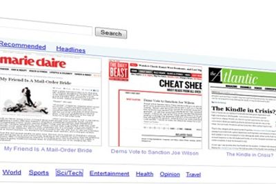 Google gjør seg trolig viktigere som innholdsleverandør når de nå tilbyr andres artikler i et raskt magasin-lignende grensesnitt. Naturligvis kan brukerne også her søke og ellers bla seg rundt i katagorier og kilder.