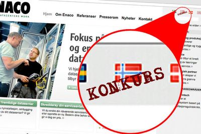 Enacos norske virksomhet gikk torsdag konkurs. Årsaken er  enda ikke kjent, men selskapet hadde svært høy gjeld. 