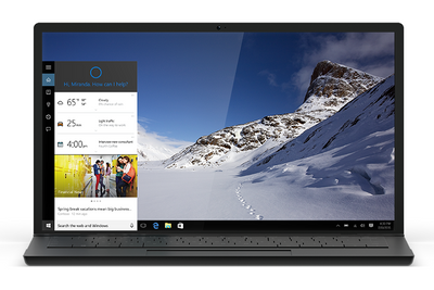 Cortana er en integrert del av Windows 10, men vil til å begynne med ikke støttes offisielt i Norge.