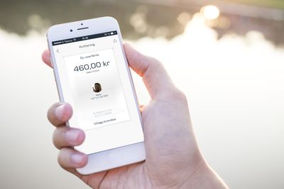 Bankene sitter på store mengder data om sin kunder, noe de kan bruke til å lage helt nye tjenester. Bildet er av Danske Banks mobilbetaling Mobile Pay.