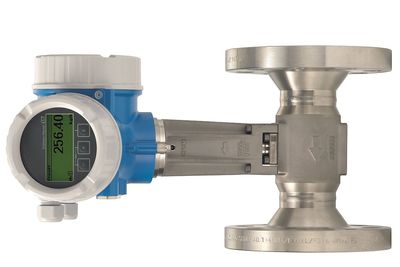 Vortex-måler som varsler for fuktig damp og kompenserer for mengden kondensat.