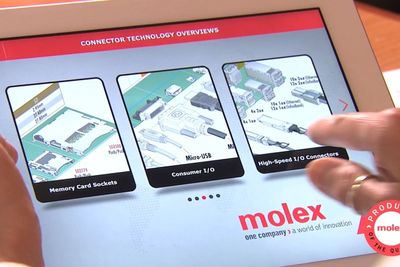 Ny app som gir tilgang til 90 produktfamilier hos Molex.
