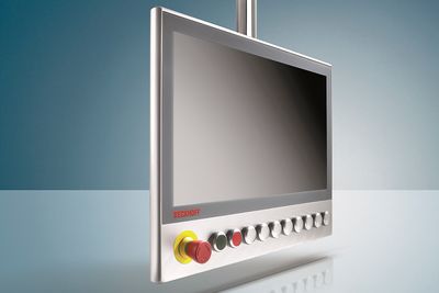 Multitouchskjermer som kan utvides med en rekke kombinasjoner av knapper, lamper og brytere.
