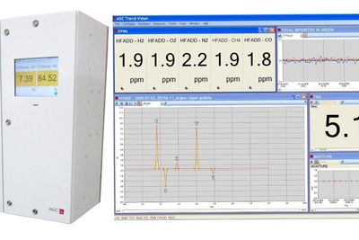 Gasskromatograf for både gass- og væskestrømmer, med flere innkapslingsmuligheter og Atex-versjon for sone 1 og 2.