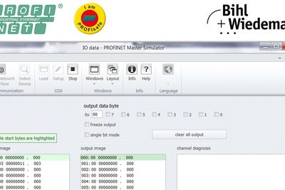 Bihl+Wiedemann tilbyr nå programvare (BW3035, BW3057) som kan teste alle typer av Profinet-slaver uten bruk av en PLS.