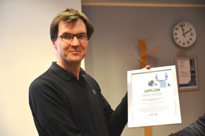 Henrik Anfinsens (NTNU) masteroppgave om eliminering av trykkoscillasjoner i boreoperasjoner vant NFA-pris.