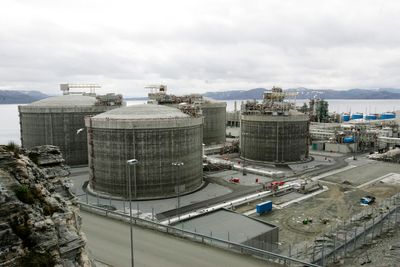HAMMERFEST: Statoils anlegg på Melkøya for mottak av gass fra Snøhvit-feltet.