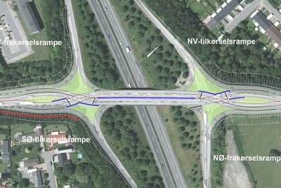Danskene vil bygge et såkalt "dynamisk ruteranlegg" over en motorveibru ved Odense. Her blir det nå venstrekjøring over brua, noe som skal lette trafikkavviklingen ettersom biler som skal ta av mot venstre slipper å oppholde annen trafikk. 