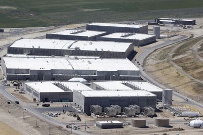 Senter: Bildet viser NSAs datasenter utenfor Salt Lake City i Utah. Organiasjonen er igjen utsatt for anklager om ulovlig overvåking. 