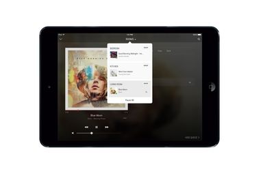 Vinduer: Sonos nye 5,3-versjon av appen har fått bedre styring av innholdet og den viser nå hva som spilles mens man søker i nytt innhold. 