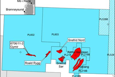  Snefrid, Roald Rygg og nå Gymir har gitt Statoil og partnere opp til 120 millioner fat oljeekvivalenter ekstra til Aasta  Hansteen. 