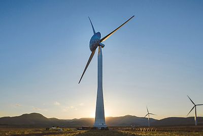 GEs såkalte EcoRotr fordeler vinden som treffer midt på vindturbinen utover mot bladene, hvor den kan utnyttes. Det kan gi opptil 3 prosent forbedring. 
