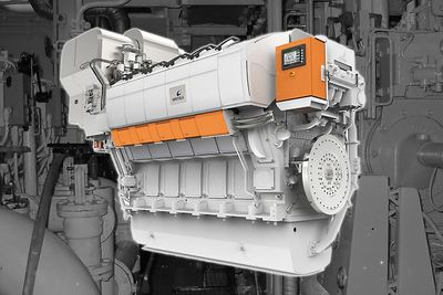  Verdensnyheten Wärtsilä presenterte under Nor-Shipping: Firetaktsmotoren W31  som kan leveres enten som ren diesel, som dual fuel eller gassmotor. 