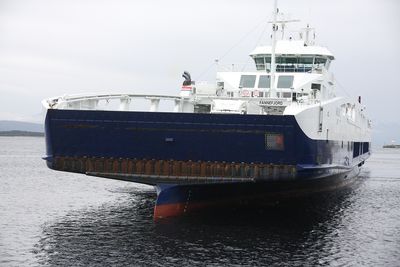 MF Fannefjord trafikkerer E39 mellom Molde og Vestnes. Den ble  i år bygget om til LNG-hybrid ved Fiskerstrand Verft. 