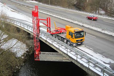 Nå kan du leie spesial-lift­er som denne istedet for å kjøpe den. Foto: Jarle Skoglund