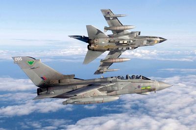  Jagerfly av typen Tornado GR4 fra Royal Air Force har benyttet seg av komponenter laget ved hjelp av en 3D-printer.