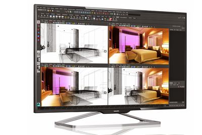 Philips lanserer en 40-tommers desktop-monitor med UHD-oppløsning. 