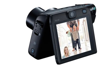 Førstepremie: Selfie-kameraet Canon PowerShot N100.