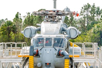CH-53K-prototypen som benyttes til bakketesting (GTV) ble levert til Sikorskys testanlegg i West Palm Beach, Florida, sent i 2012.  