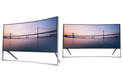 For 800 000 kroner kan Samsungs nye flaggskip bli ditt. Da får du en TV som er ganske utenom det vanlige...