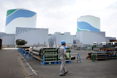 Atomkraftverket Sendai i fylket Kagoshima i Japan. 