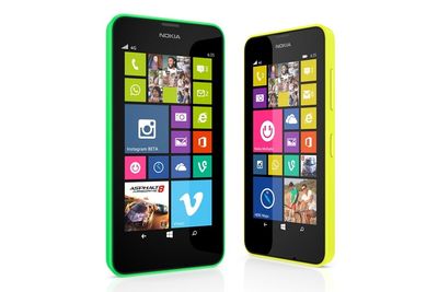Lumia 630 og 635 blir de første mobiltelefonene som kommer med Windows Phone 8.1 forhåndsinstallert.
