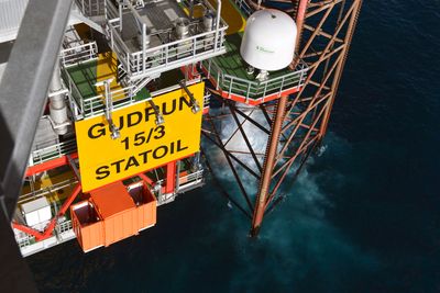 Gudrun-plattformen har startet sin produksjon nesten 40 år etter at funnet ble gjort. 