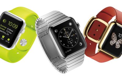 Apple Watch kommer flere utgaver og to størrelser. 