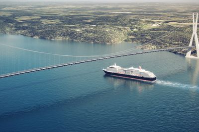 Det kan bli raskt, men også dyrt å kjøre over en fremtidig bru over Oslofjorden. 