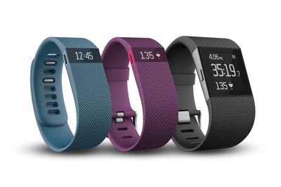 Fitbits nye aktivitetsarmbånd og smartklokke - Charge, Charge HR og Surge. 