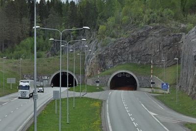 Holmestrand, seks tunneler