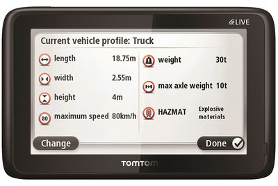 Trailervenn: TomTom har laget en egen GPS med egne kart for trailere. 