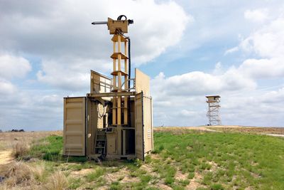 Fjernstyrt: 20 slike ubemannede vakttårn skal utplasseres og testes i Afghanistan i sommer. Foto: KPS  