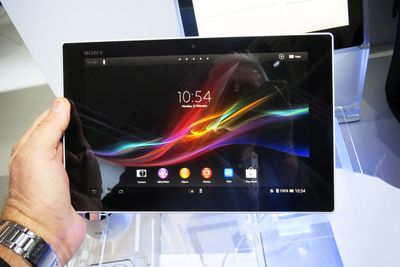Sony Xperia Tablet Z veier bare 495 gram og kommer med full HD-skjerm, NFC og mulighet for 4G. 