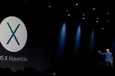 Apples softwaresjef Craig Federighi presenterer nye Mac OS X på Apples utviklerkonferanse WWDC mandag. 