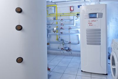  Bildet viser et av systemene som har vært med i det tyske utviklingsprosjektet for å erstatte dagens tradisjonelle brenning av naturgass med mer miljøvennlig teknologi.
