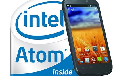 ZTE Grand X IN bruker en Intel Atom Z2460-prosessor på 1,6 GHz. Nå vil Intel ta en større del av smartphone-markedet. 