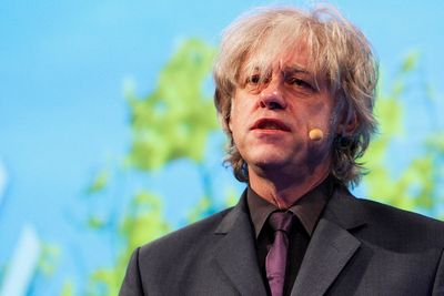 KLAR FOR ROMMET: Bob Geldof. 