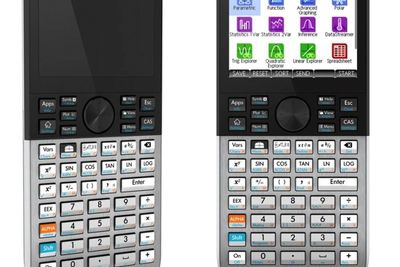 Lommematematiker: HP Prime Graphing Calculator er pakket full av matematikkapper og brukerne kan trekke og dra i grafene rett på skjermen. 