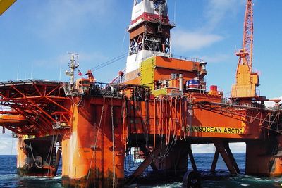 Transocean Arctic boret avgrensningsbrønner på Skarfjell-funnet. 