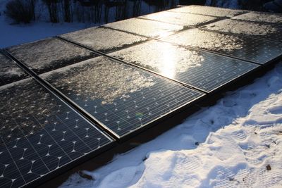 Vokser: I våre naboland er markedet for kjøp og salg av bygningsmonterte solceller i ferd med å ta skikkelig av, mens i Norge skjer det lite.   Foto: Mona Sprenger  