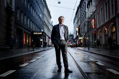 Ekstraordinære tiltak: Geir Isaksen mener at vi trenger en ekstraordinær satsning på kollektivtransport med jernbanen i en sentral rolle.  Alle foto: Håkon Jacobsen 