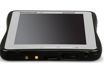 TØFF SAK: Panasonic Toughpad. 