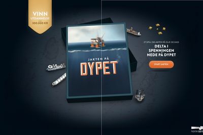 Norsk olje og gass lover tre år utdanning i premie til vinneren av spillet Jakten på Dypet. 