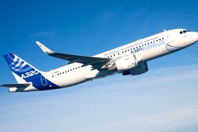 Airbus A320 rakk så vidt å fly med sharklets før 2011 var over.