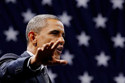 MER SKIFERGASS: Barack Obama er glad for at produksjonen av skifergass skyter fart i USA. Ifølge kilder vil energipolitikk bli hovedtema i hans tale om rikets tilstand i natt norsk tid.