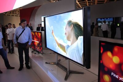 Sony lanserer en 84 tommer stor TV med 4K-oppløsning. 