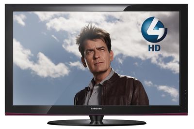 Høydefinert raseri: En av Viasats åtte nye HD-kanaler er Viasat 4 HD, som viser Charlie Sheens nye serie Anger Management. 