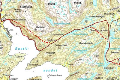 Billedtekst:

Kruse Smith har en knapp ledelse i kampen om kontrakten på driving av tre tunneler på Laksevegen. Ill.: Statens vegvesen